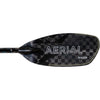 Aqua-Bound Aerial Major Carbon Versa-Lok Bent Shaft 4-Piece Kayak Paddle right blade frontside