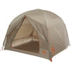 Big Agnes Spicer Peak 6 Person Camping Tent in Olive door open