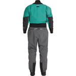 NRS Women's Crux Dry Suit in Jade back