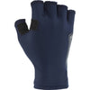 NRS Men's Half-Finger Boater's Gloves in Navy back