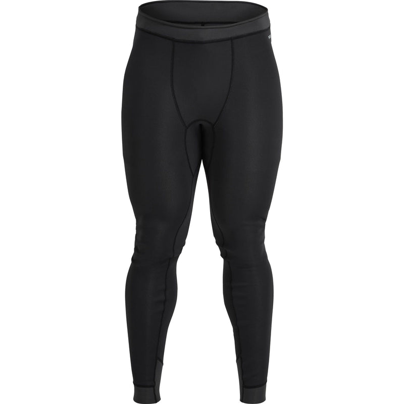NRS Men's HydroSkin 1.5 Pants in Black/Graphite front