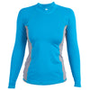 Kokatat Women's Suncore Long Sleeve Shirt in Electric Blue front