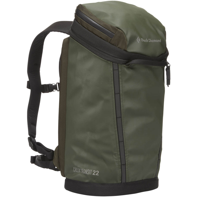 Black Diamond Creek Transit 22 Backpack in Sargeant angle