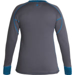 NRS Women's Expedition Weight Shirt in Dark Shadow back