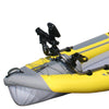 Advanced Elements Inflatable Kayak Accessory Frame System in use