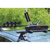 Malone Striper-4 Fishing Rod Carrier installed on a car