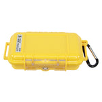 Pelican Micro Case Dry Box in Yellow angle