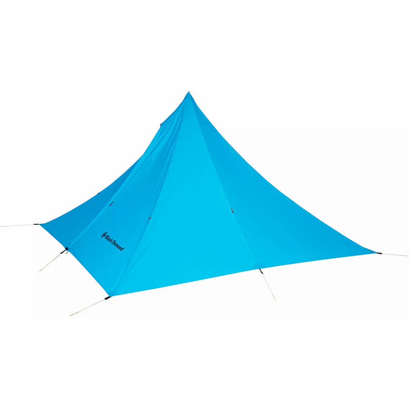 Black Diamond Mega Light 4-Person Camping Tent in Distance Blue angle
