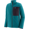 Patagonia Men's R2 TechFace Jacket in Belay Blue angle