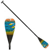 Kialoa Pipes II Adjustable Carbon Stand-Up Paddle Black/Citrus