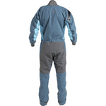 Kokatat Men's Hydrus 3.0 Swift Entry Dry Suit w/ Relief Zipper & Socks in Storm Blue back