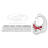 Stohlquist OSFA Lifejacket (PFD) Cross chest cinch harness
