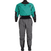 NRS Women's Crux Dry Suit in Jade front