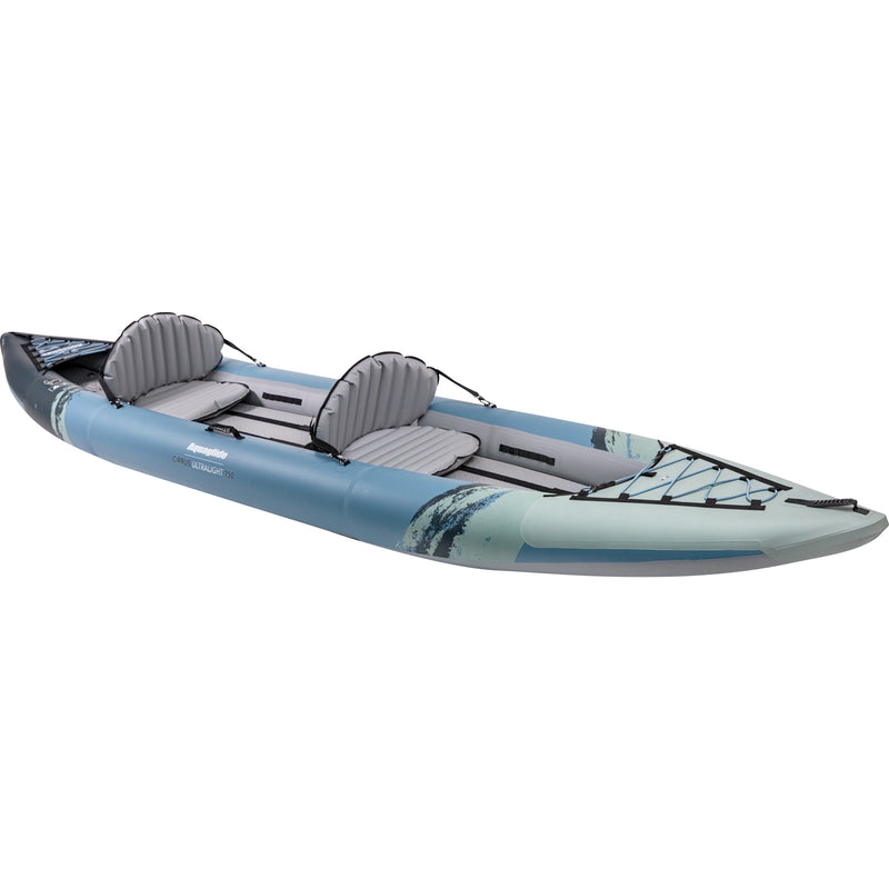 Aquaglide Cirrus Ultralight 150 Inflatable Kayak angle
