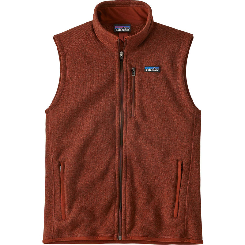 Patagonia Men's Better Sweater Vest in Barn Red front