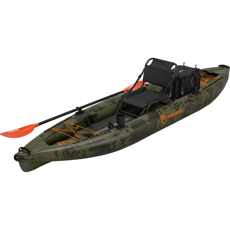 NRS Pike Inflatable Fishing Kayak Pro Package