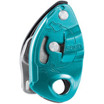 Petzl GriGri Belay Device in Blue angle