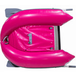 Outcast Cruzer Float Tube in Cranberry bottom
