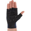 NRS Men's Half-Finger Boater's Gloves in Navy model view palm