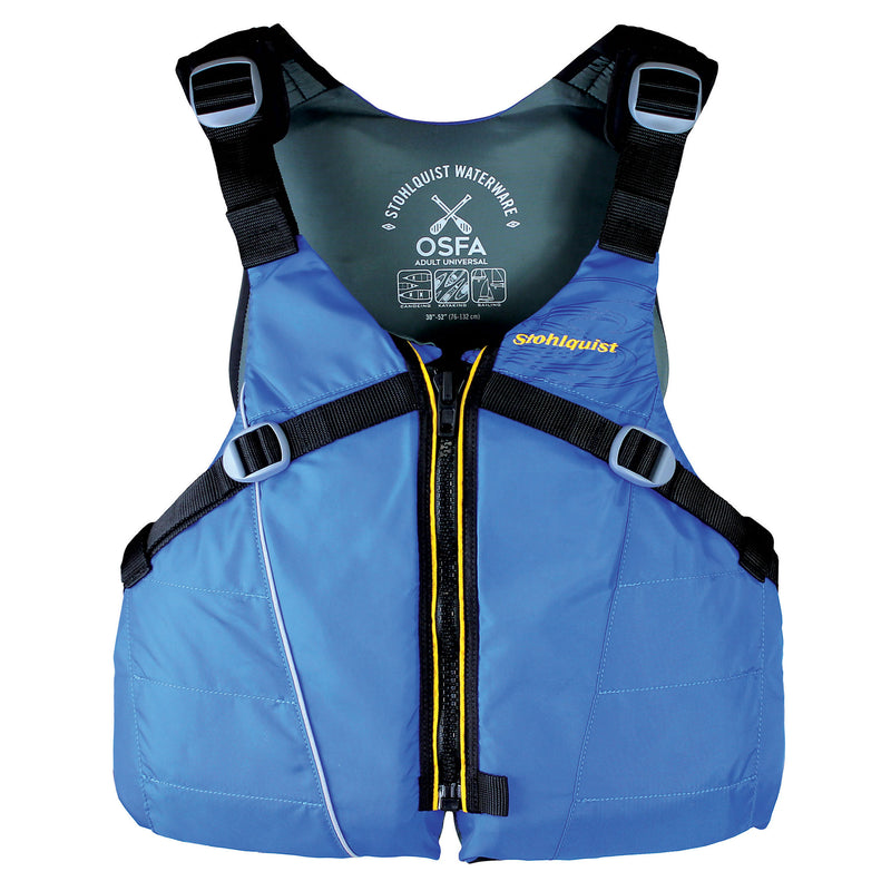 Stohlquist OSFA Lifejacket (PFD) in Pacific Blue front