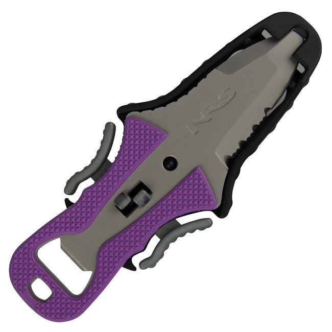 NRS Co-Pilot Knife in Pruple with sheath