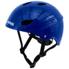 NRS Havoc Livery Kayak Helmet in Blue angle
