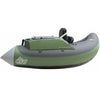 Outcast Fat Cat LCS Float Tube in Gray/Sage side