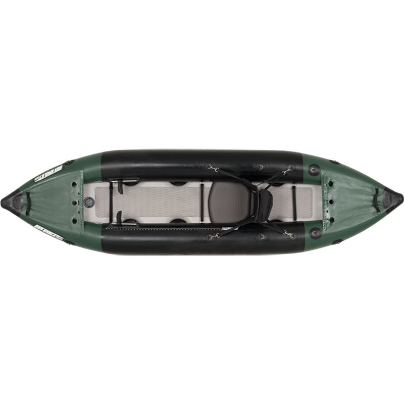 Sea Eagle Fishing Explorer 350FX Inflatable Kayak Pro Solo Package –  Outdoorplay