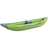 AIRE Tributary Tomcat Solo Inflatable Kayak in Lime angle