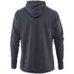 NRS Men's H2Core Expedition Weight Hoodie in Dark Shadow back