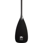 Bending Branches Black Pearl II Carbon Bent Shaft 1-Piece Canoe Paddle blade