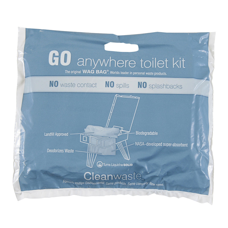 Cleanwaste WAG Portable Toilet Bags front