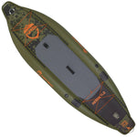 NRS Heron 11.0 Inflatable Fishing SUP Board in Green top