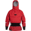 NRS Men's Orion Paddling Jacket in Red front up