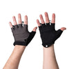 Level Six Cascade Half-Finger Paddling Gloves in Silver lifestyle