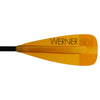 Werner Session 1-Piece Fiberglass Stand-Up Paddle blade close-up