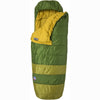 Big Agnes Echo Park 20 Degree Synthetic Sleeping Bag in Green/Olive side entry
