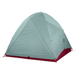MSR Habiscape 4 Person Camping Tent fly rear door closed