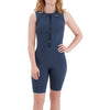 NRS Women's 2.0 Shorty Wetsuit in Slate model front