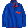 Patagonia Men's Synchilla Snap-T Pullover Top in Passage Blue front