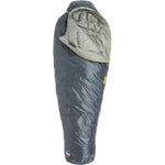Big Agnes Anthracite 20 Degree Synthetic Sleeping Bag open