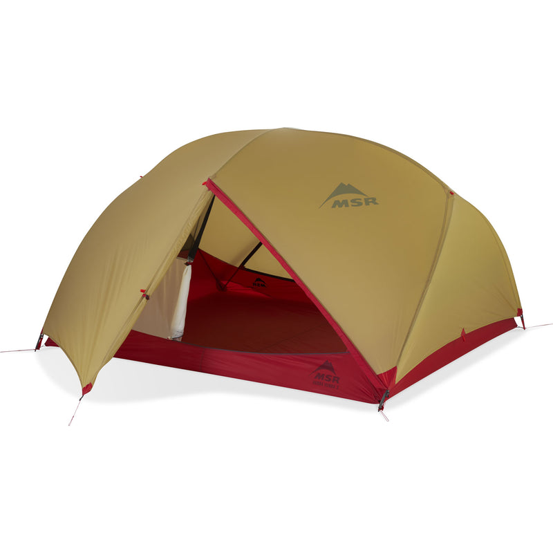 MSR Hubba Hubba 3 Person Backpacking Tent door open