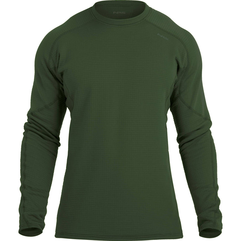 NRS Men's Lightweight Long Sleeve Shirt in Forest front