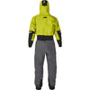 NRS Men's Navigator GORE-TEX Pro Semi-Dry Suit in Chartreuse back