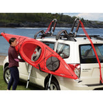 Malone Downloader Kayak Carrier with TelosXL Load Assistant with kayak loaded