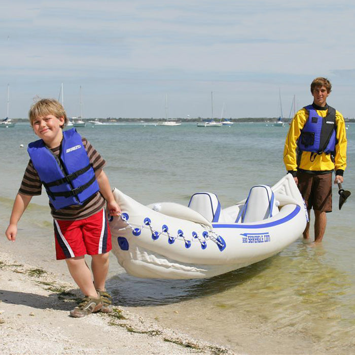 Reboxed Sea Eagle Sport SE330 Inflatable Kayak Pro Tandem Package