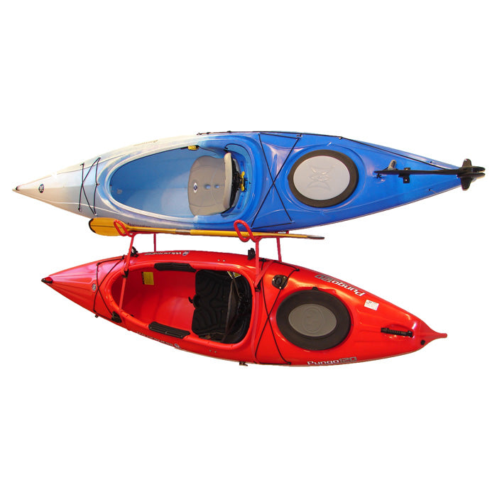 Malone J-Dock Kayak Storage Rack with kayak