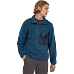 Patagonia Men's Microdini 1/2 Zip Pullover in Tidepool Blue front