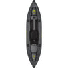 NRS Pike Inflatable Fishing Kayak in Gray top