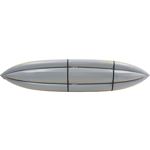 AIRE Super Lynx Inflatable Kayak in Teal bottom
